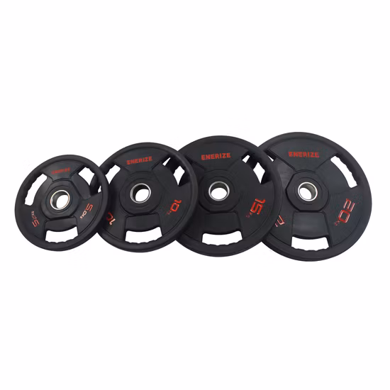 Best Quality Promotional Cast Iron TPU Three Holes Weight Plate