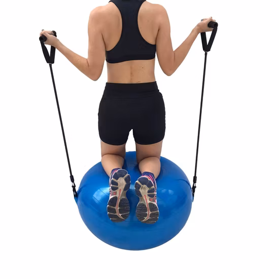 주문 크기 55/65/75/85cm PVC 반대로 파열 안정성 체조 운동 필라테스 요가 균형 공